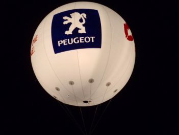Leuchtballon für Peugeot