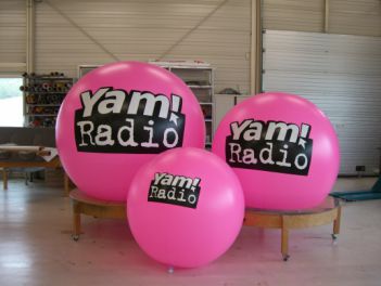 Crowd Balls für Radio Yam