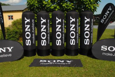 Werbesäulen Silent für Sony