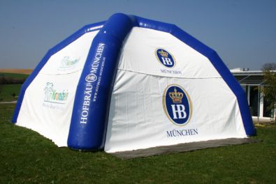 Aufblasbares Zelt für Münchner Hofbräuhaus