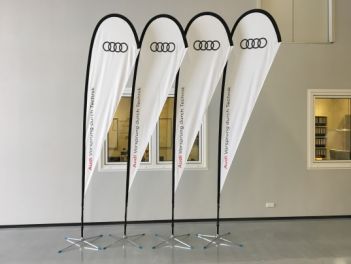 Beachflag Größe "M" Audi