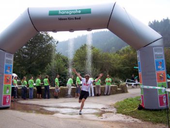 Aufblasbarer Torbogen Classic 6m für Hans Grohe