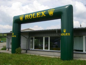 Aufblasbarer Torbogen Square für Rolex