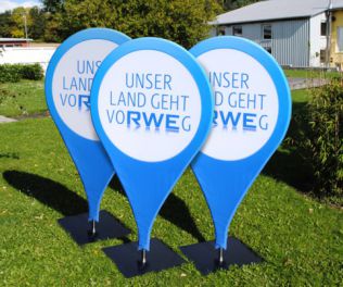 PIN-Flags für RWE