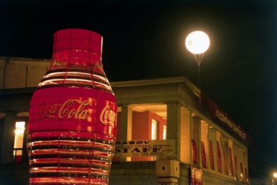 Leuchtballon für CocaCola