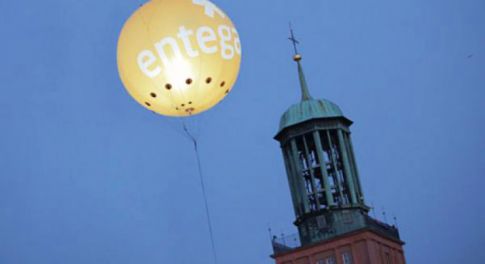 Leuchtballon für Energiekonzern Entega