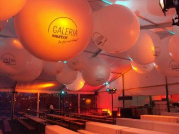 Leuchtballon für Galeria Kaufhof