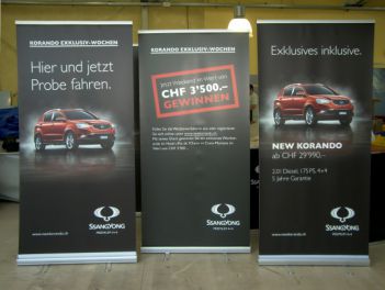 Rollup Banner Classic für Ssang Yong