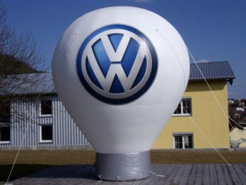 Standballon für VW