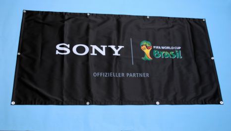 Werbebanner für Sony