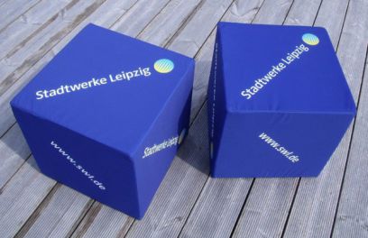 Sitzwürfel für Stadtwerke Leipzig