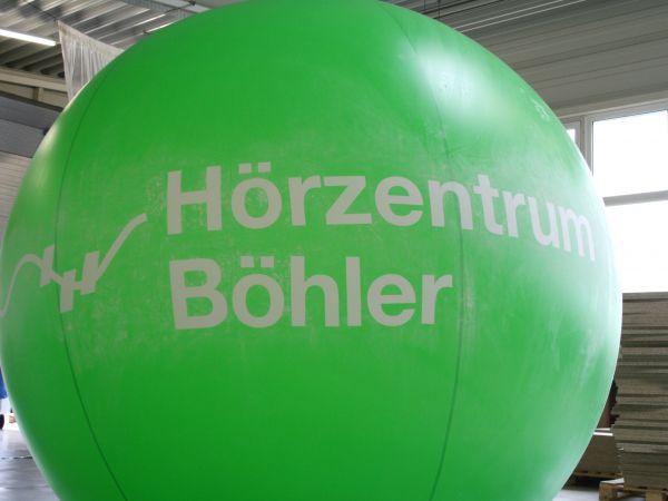 Werbeballone für verschiedene Agenturen produziert