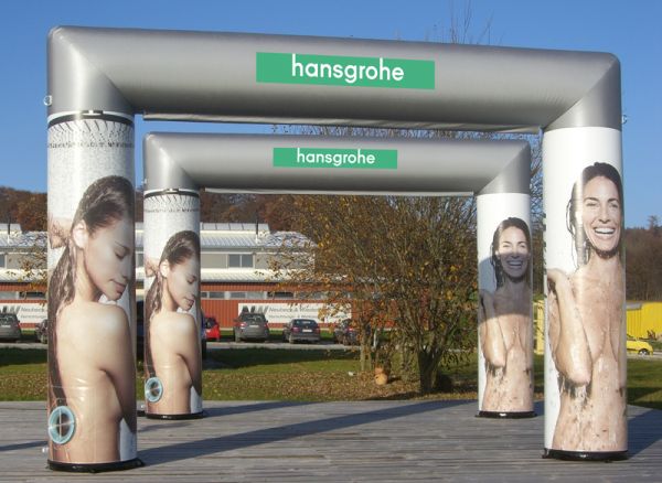 Torbögen für Hansgrohe 