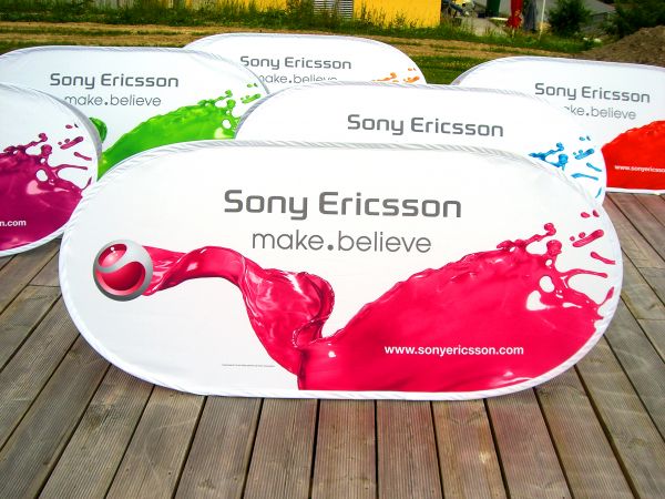 Faltdisplays für Sony Ericsson
