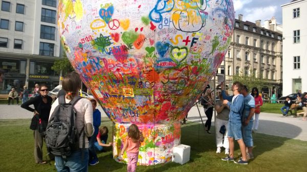 Münchner setzen Zeichen gegen Krieg
